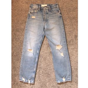 NWOT! Mother Superior cropped straight leg